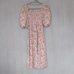Floral Smocked Dress